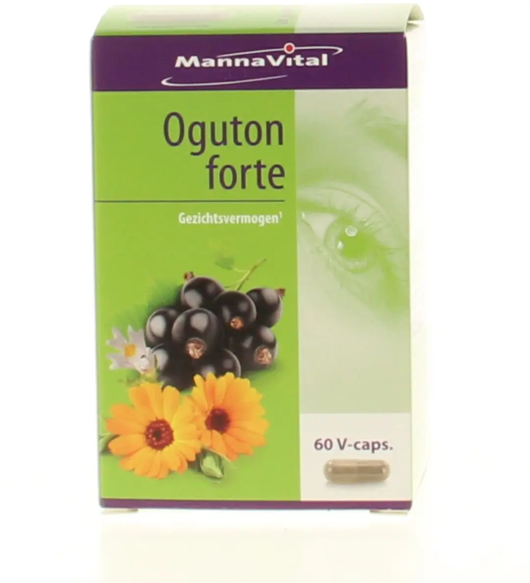 Mannavital Oguton Forte 60 Vegicaps - afbeelding 6 van 6