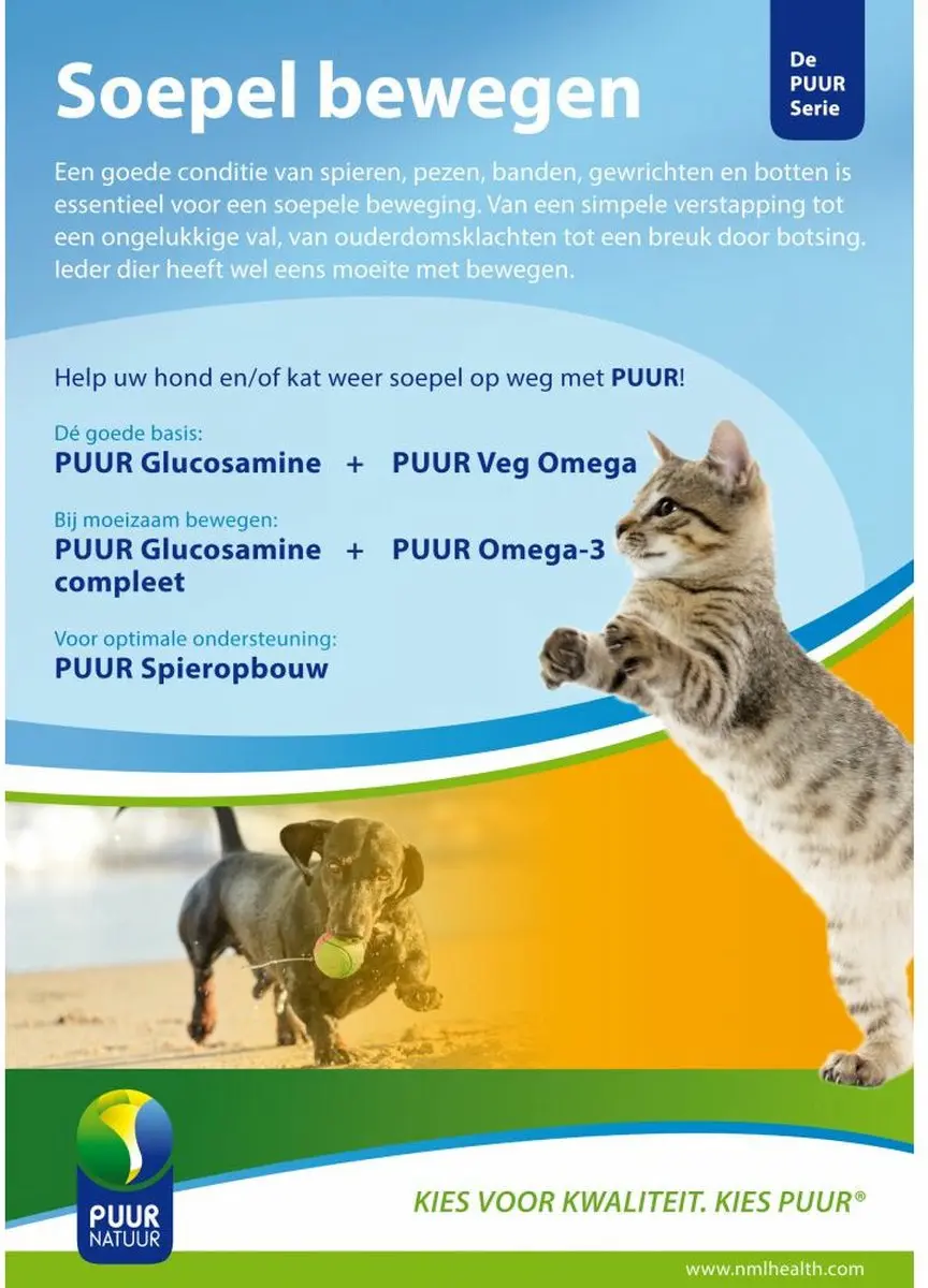 Puur Glucosamine Hondensnacks 64ml