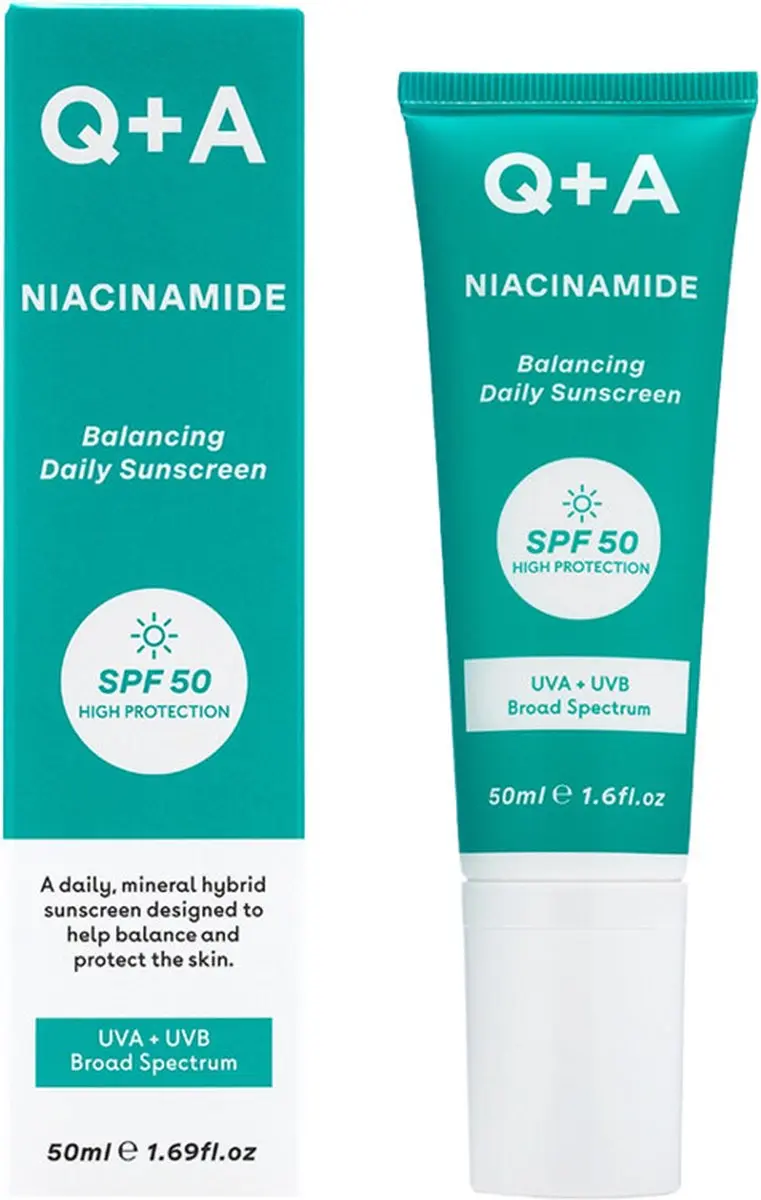 Q+A Face Sunscreen SPF 50 Balancing 50ml