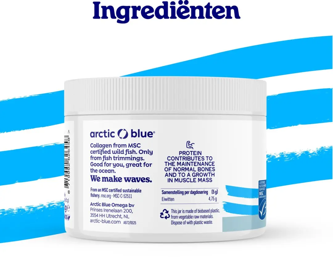 Pure Viscollageen 150g - Arctic Blue - afbeelding 2 van 6
