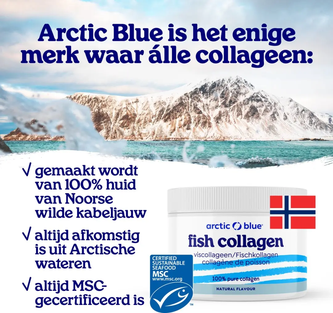 Pure Viscollageen 150g - Arctic Blue - afbeelding 6 van 6