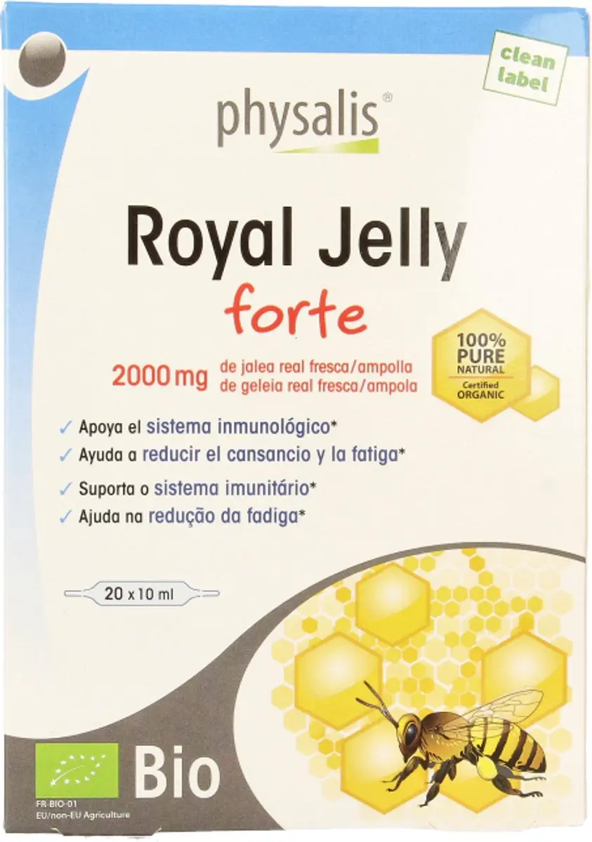 Physalis Royal Jelly Forte Biologisch - 20 Stuks