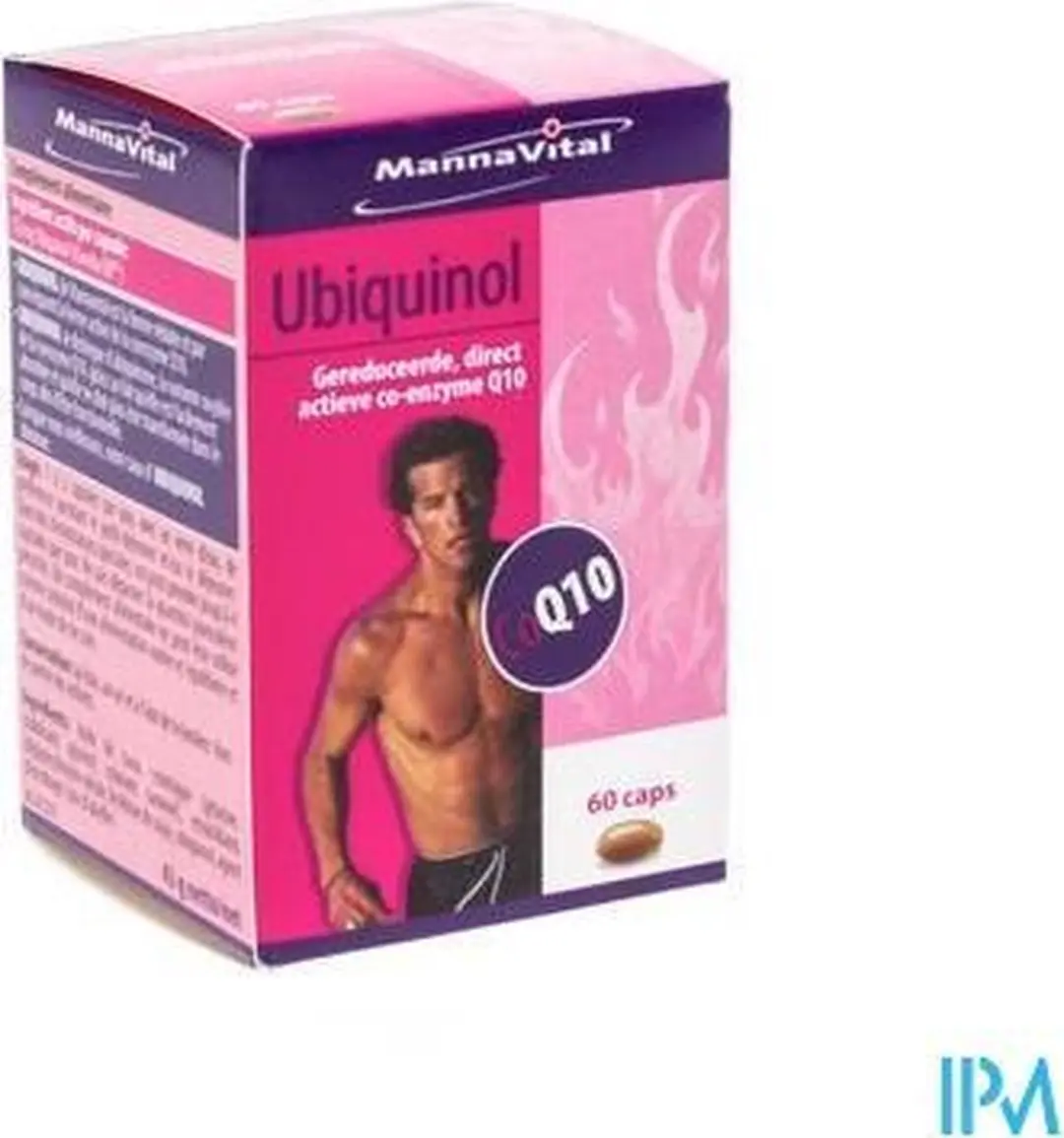Mannavital Ubiquinol Co-enzym Q10 60 Capsules - afbeelding 6 van 6
