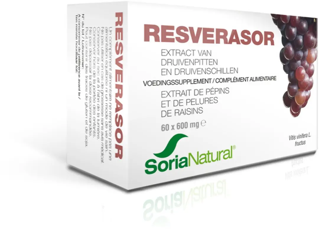 Soria Natural Resverasor 600mg Tabletten