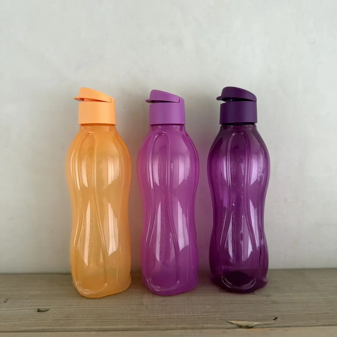 Tupperware ecoflessen set 750 ml — 3 stuks