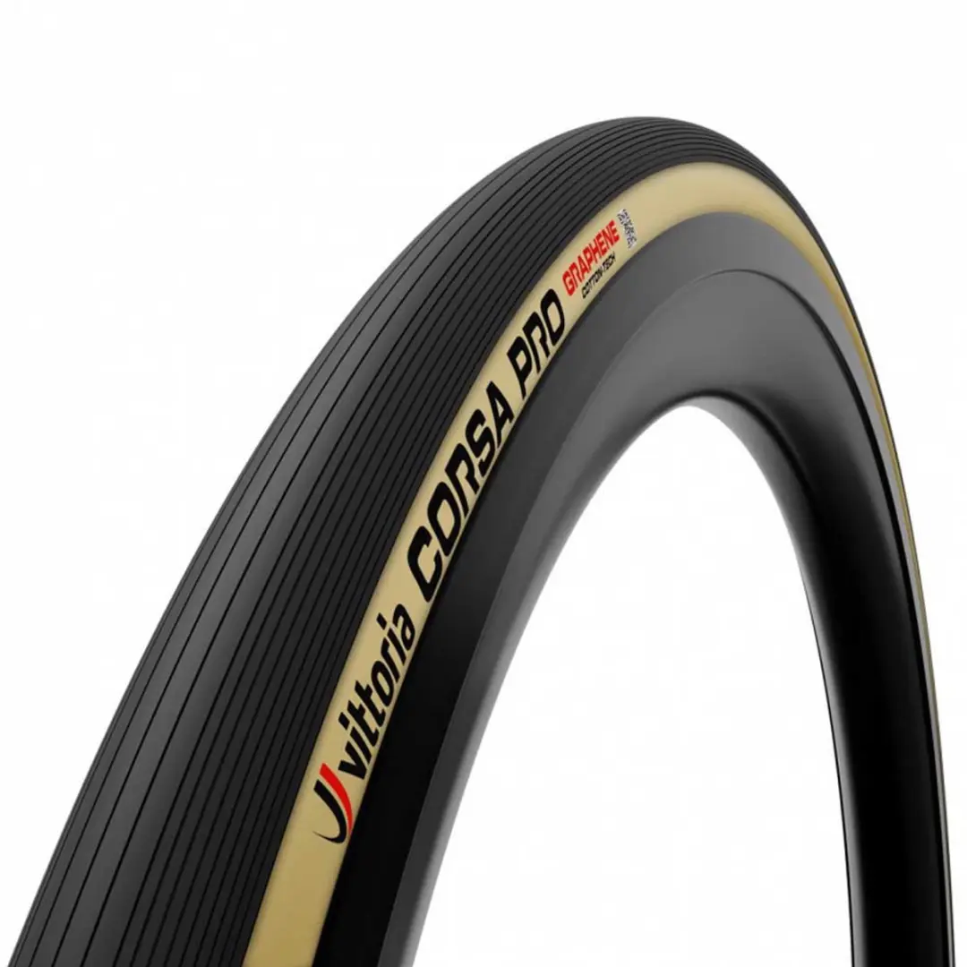 Vittoria Corsa Pro G2.0 Tubeless Ready Racefiets Buitenband Vouwband Zwart/Tan 7