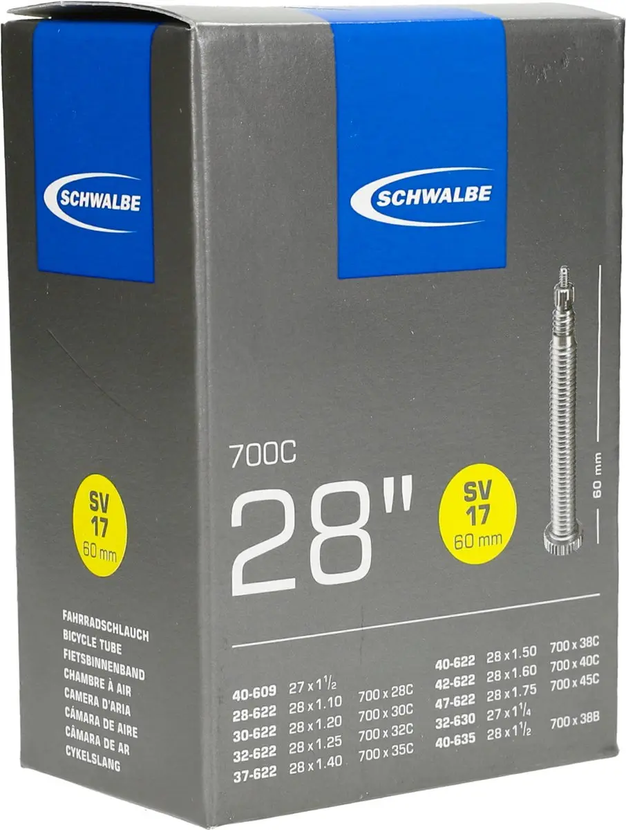 Schwalbe SV17 Binnenband 28 Inch - Frans ventiel
