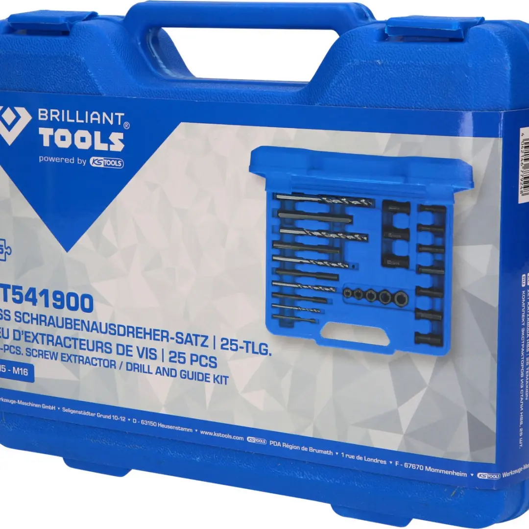 Brilliant Tools HSS Schroefuitdraaierset BT541900 - 25-delig