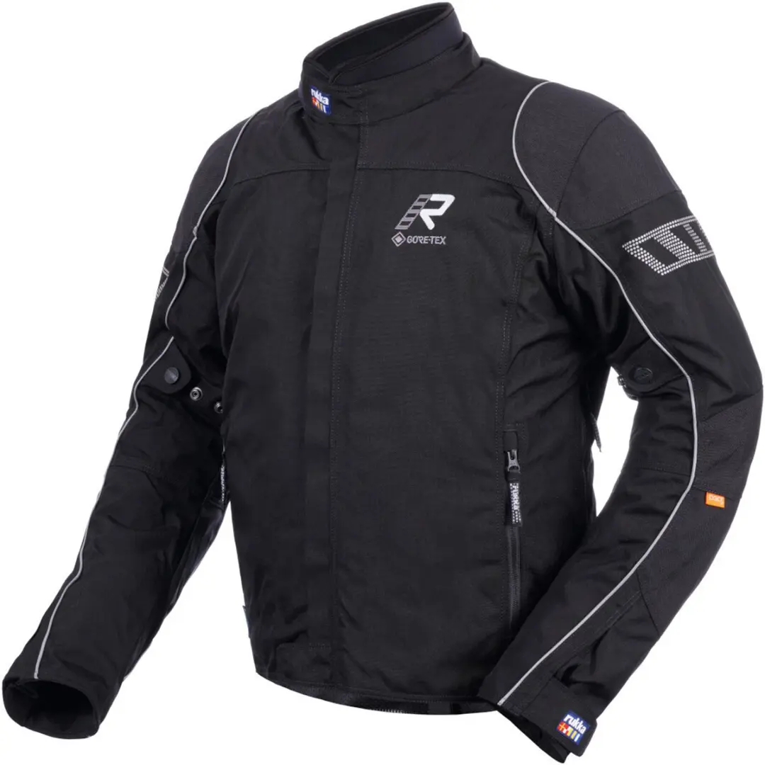 Rukka Trave-R Zwart Zilver Textiele Motorjas
