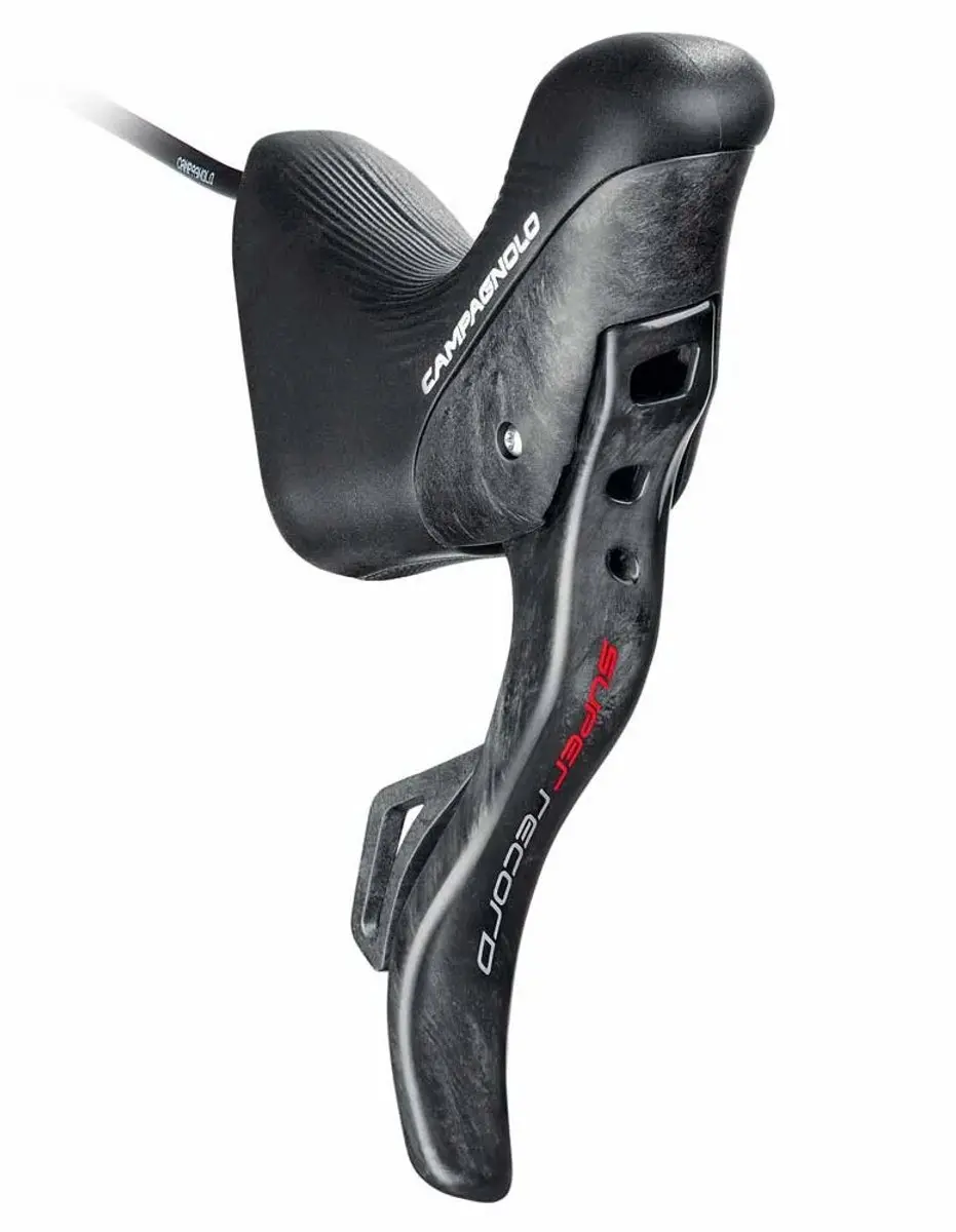 Campagnolo Chorus Ep Hydraulic 140 Mm Linker Remhendel Met Schakelaar Zwart 12s