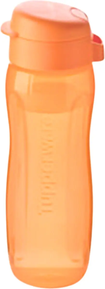 Tupperware Essentials Eco Bottle Herbruikbare Drinkfles met Anti-Drip Klepsluiti