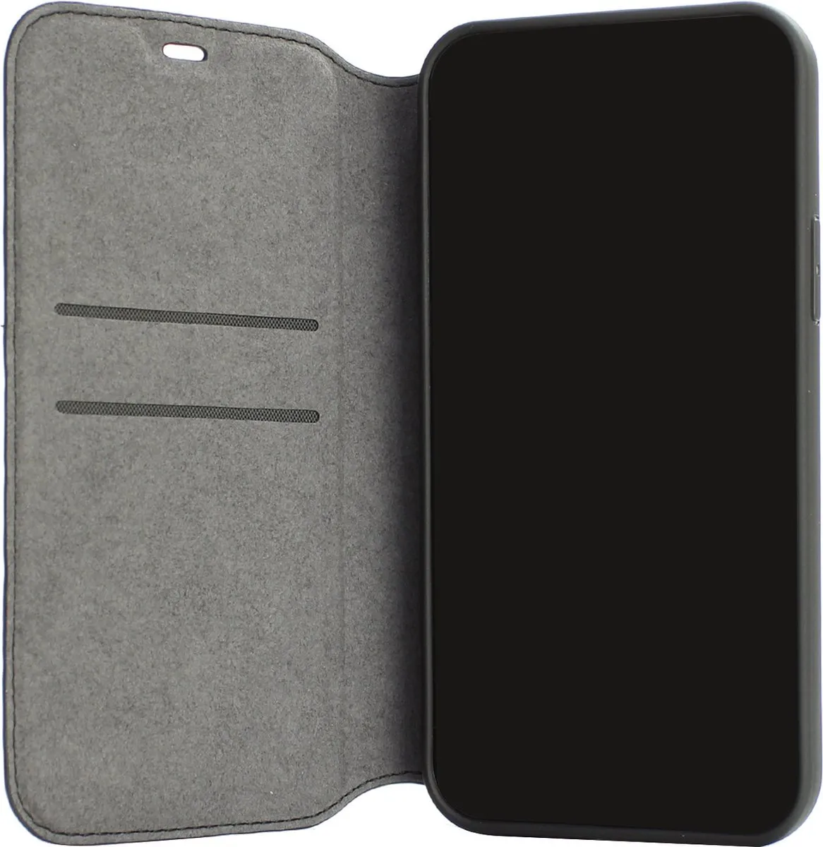 Audi Q8 iPhone 12 Mini Hoesje - Zwart - 2 Pasjes
