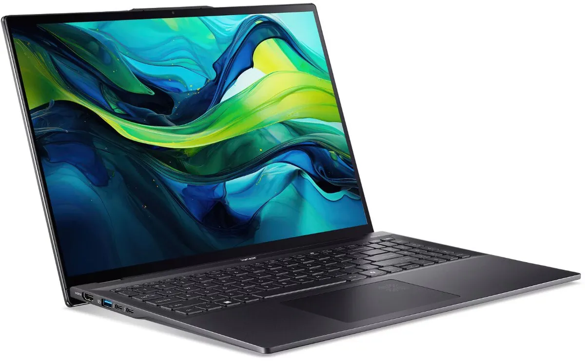 Acer Swift 16 AI SF16-51-77YL Laptop - 16" 2.8K OLED 120Hz - Zwart