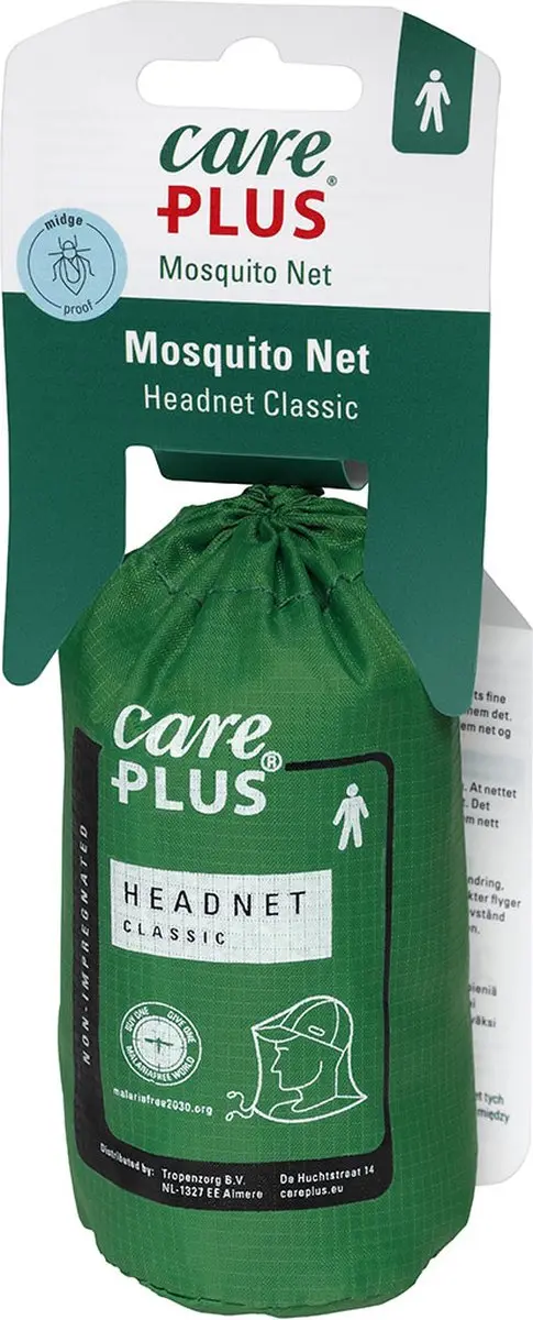Care Plus Hoofdnet Classic - Muggen 15ml Groen