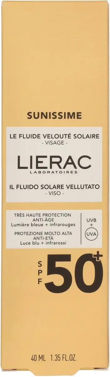 Lierac Sunissime The Velvety Sun Fluid SPF50+ 40ml