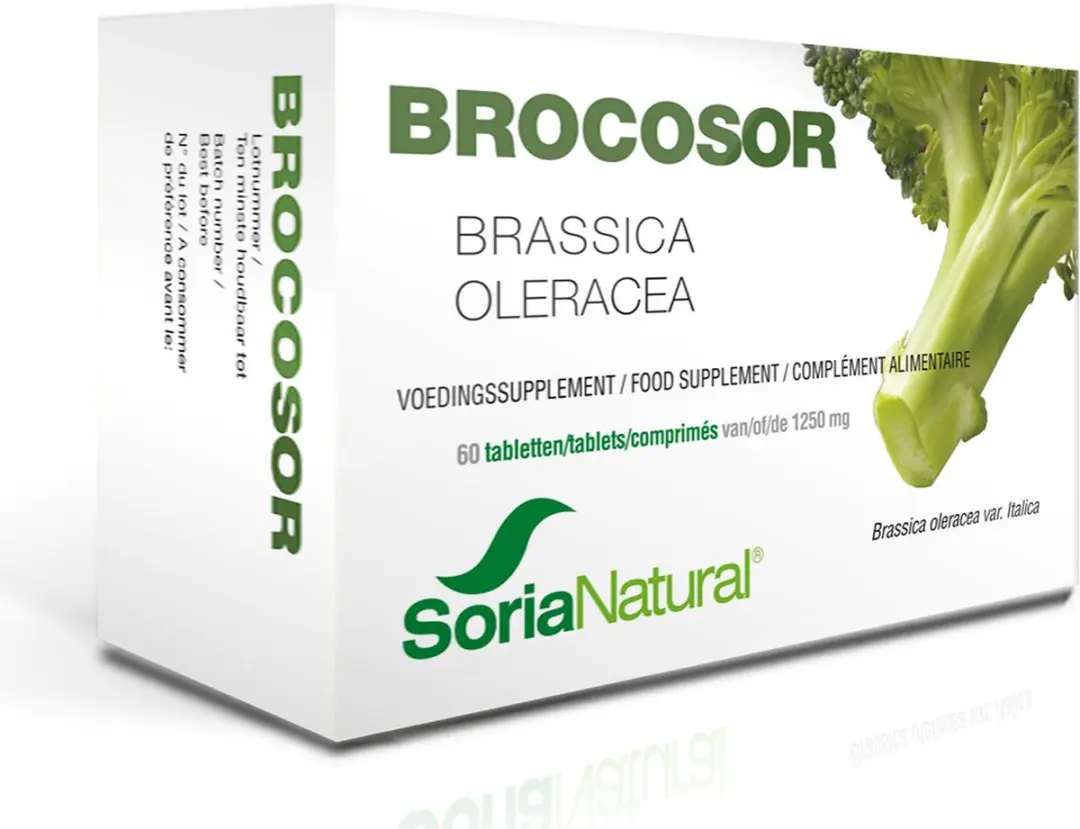 Soria Natural Brocosor 60 Tabletten - 60 stuks