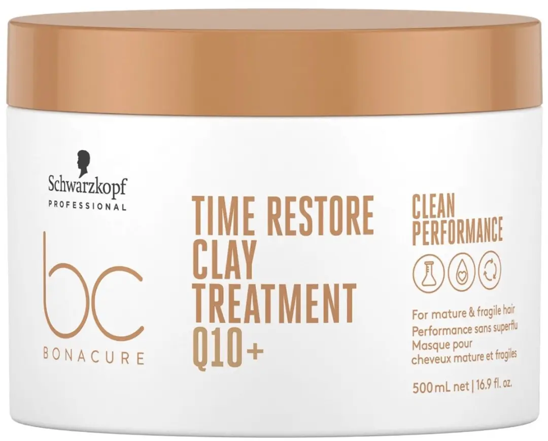 Schwarzkopf Bonacure Time Restore Clay Masker 500ml