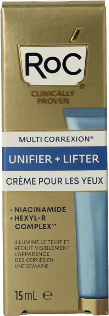 RoC Multi Correxion Even Tone + Lift Oogcrème 15ml