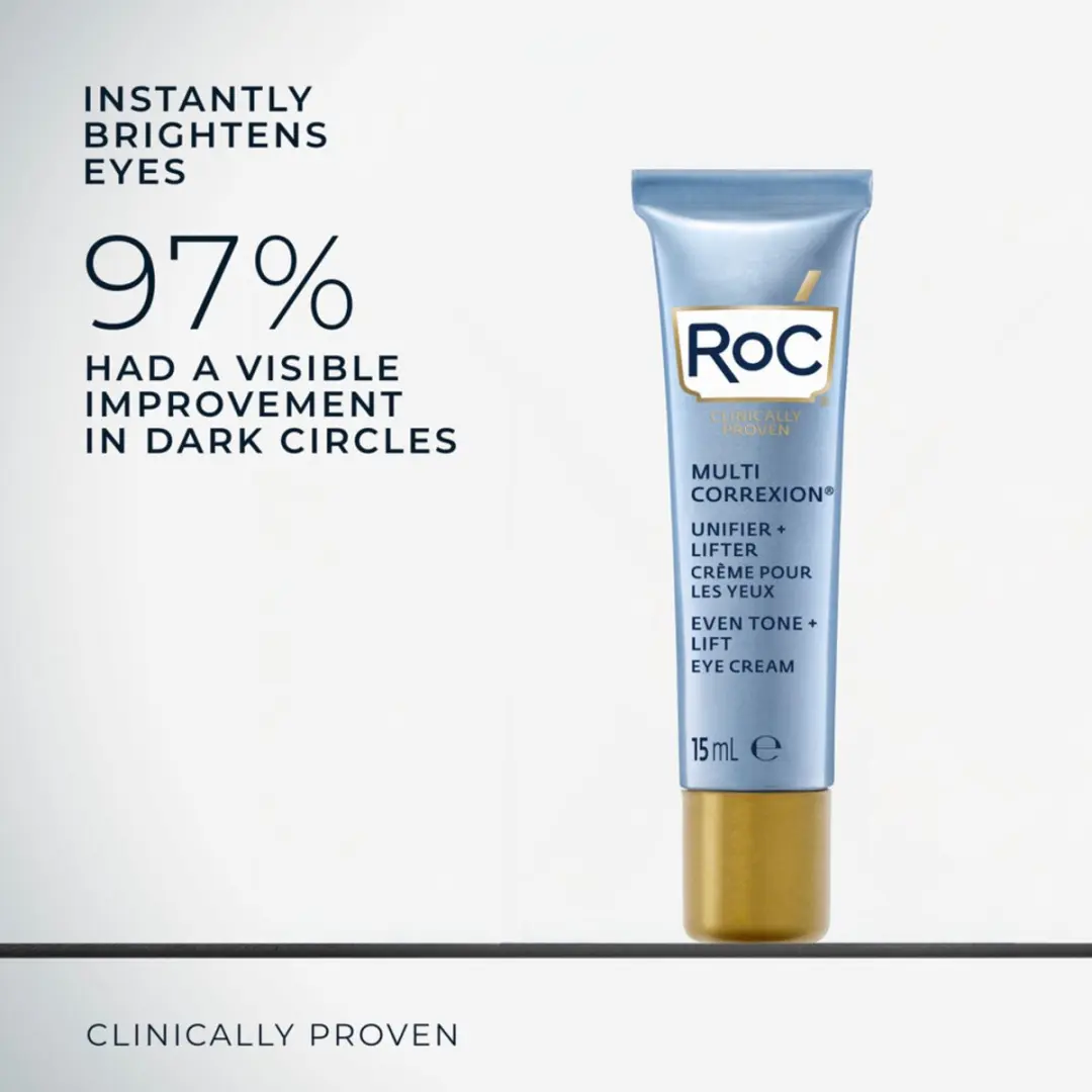 RoC Multi Correxion Even Tone + Lift Oogcrème 15ml