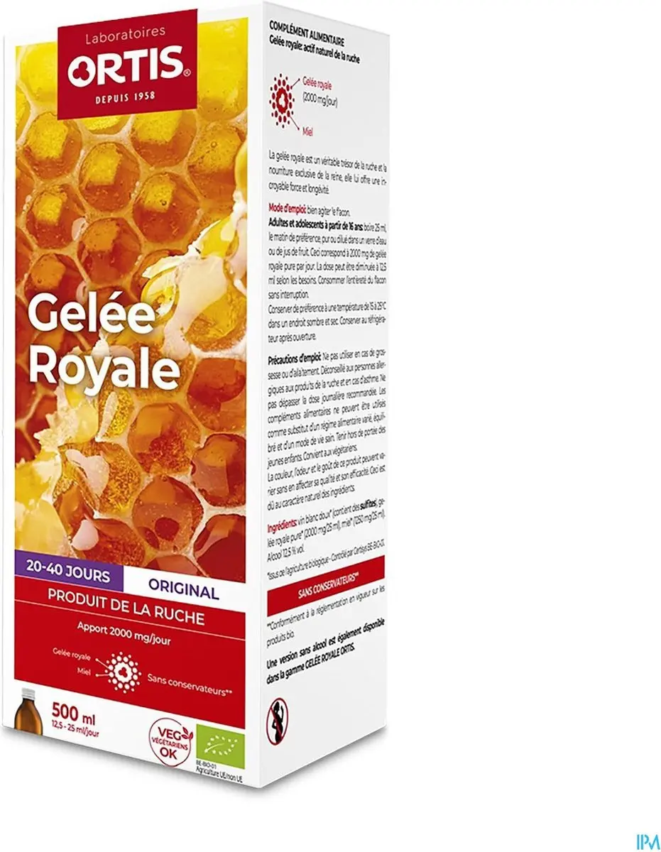 Ortis Royal Jelly 500ml
