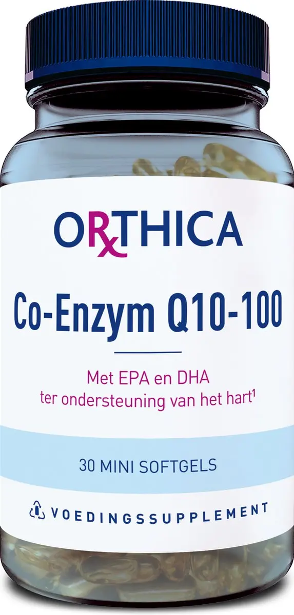 Orthica Co-Enzym Q10-100 30 Softgels