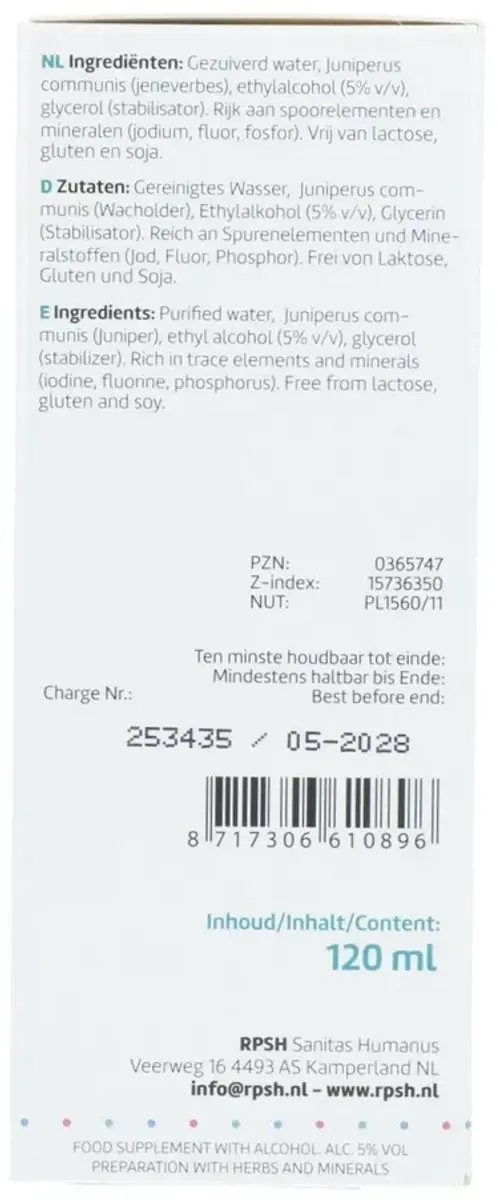 Oligoplant Juniperus Communis 125ml - afbeelding 3 van 6