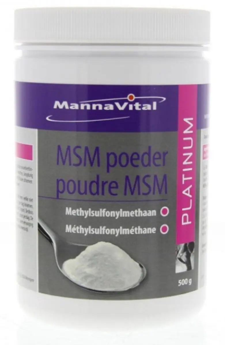 Mannavital MSM Poeder 500g - afbeelding 4 van 6