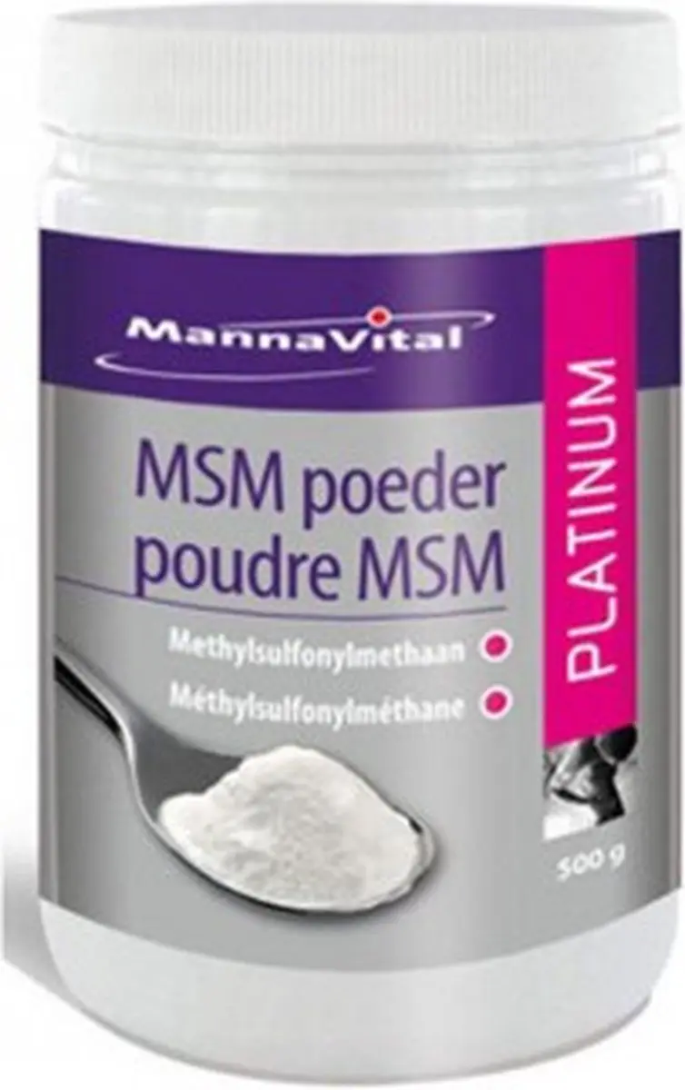 Mannavital MSM Poeder 500g - afbeelding 5 van 6