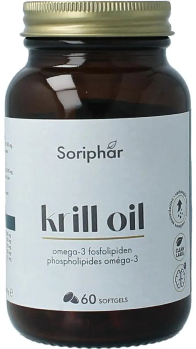 Soria Natural Neptune Krill Oil - 60 Capsules