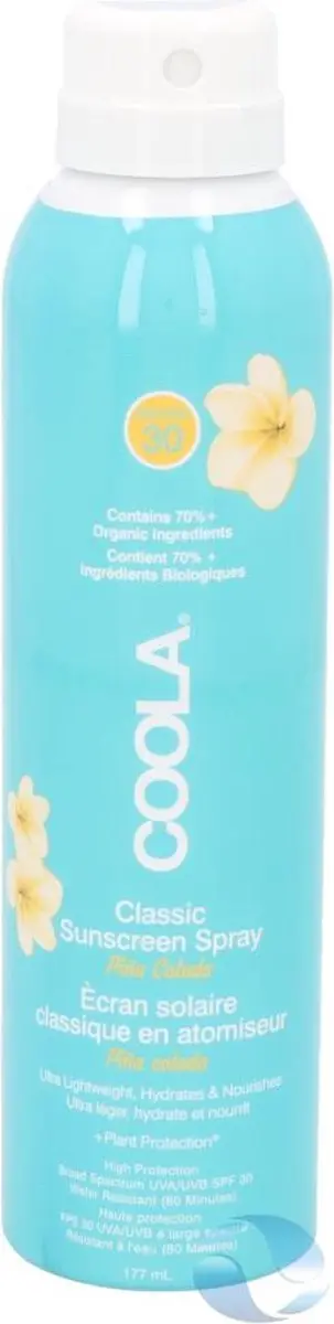 Coola Classic Body Spray Piña Colada SPF 30 - 177ml