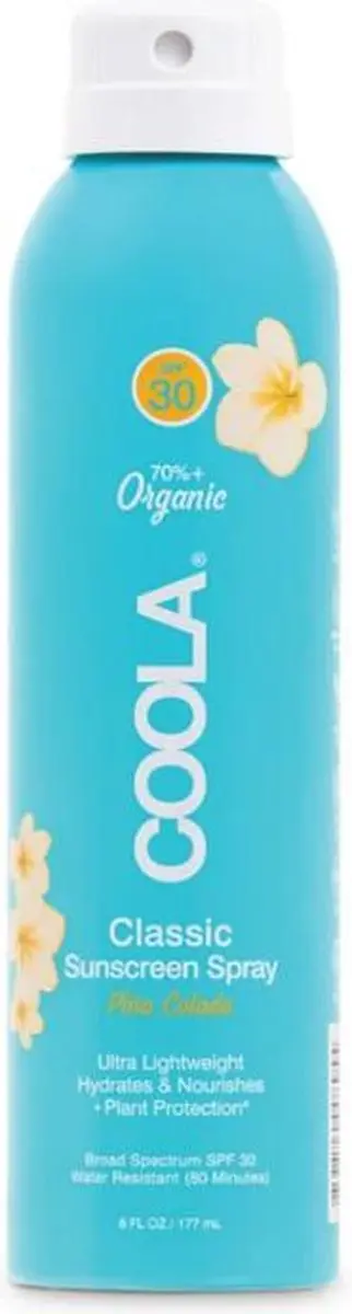 Coola Classic Body Spray Piña Colada SPF 30