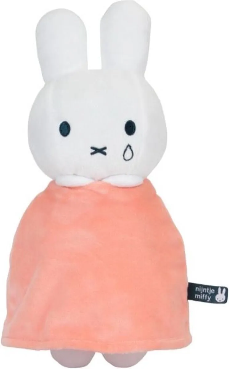 Nijntje Knuffel | Omkeerbare Roze Knuffel blij en verdrietig | Alle leeftijden