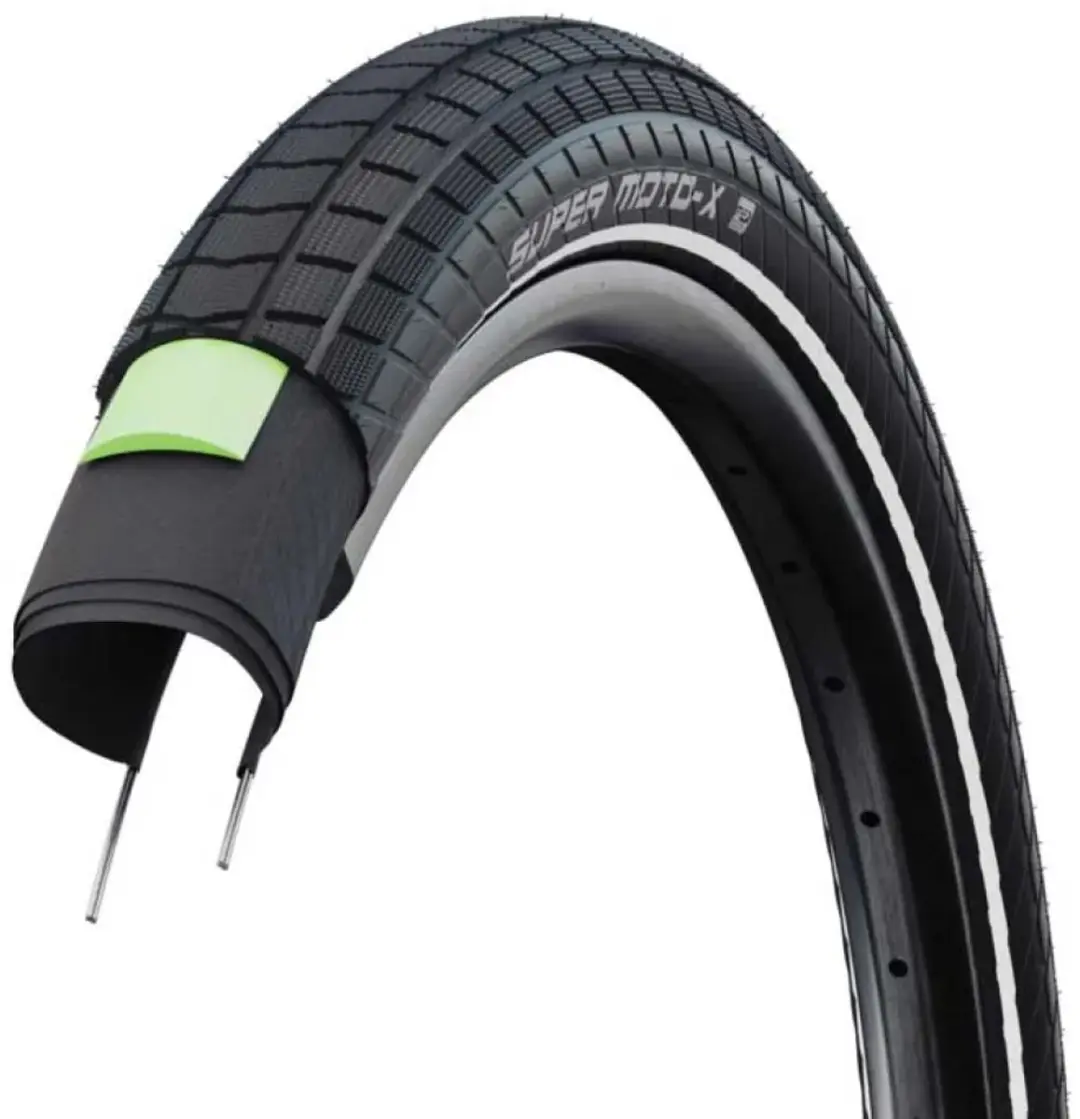 Schwalbe Super Moto Buitenband 27.5x2.40 - Zwart