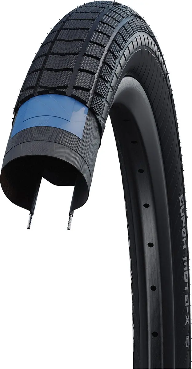 Schwalbe Super Moto Buitenband 27.5x2.40 - Zwart