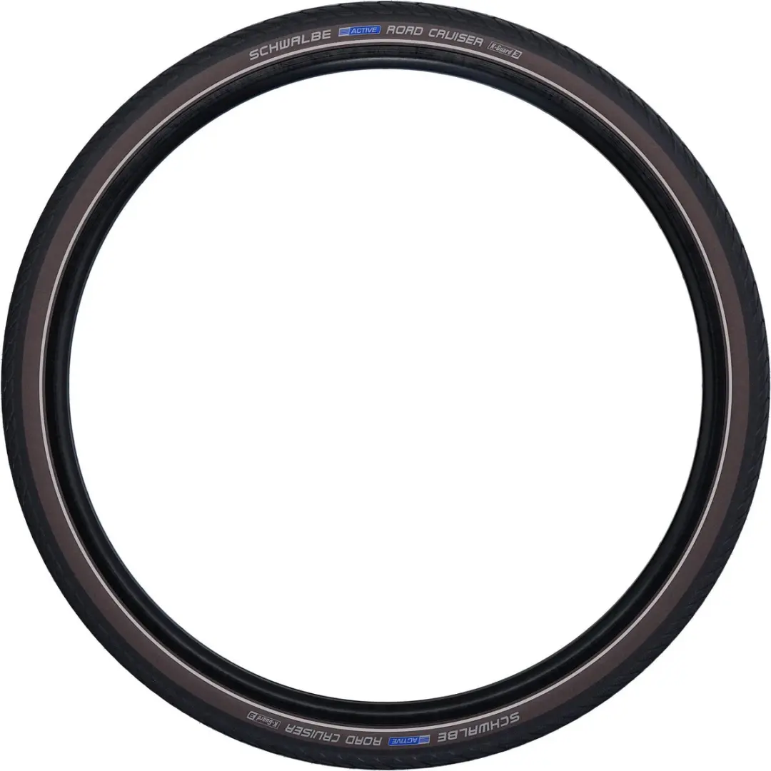 Schwalbe Buitenband - Road Cruiser - 28 inch x 1.75 - Zwart/- Bruin Reflecterend