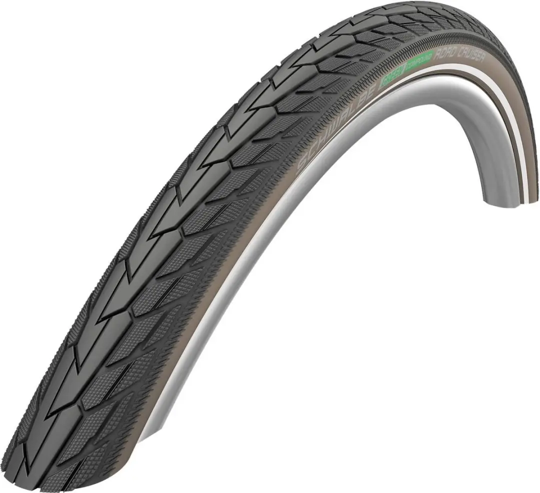 Schwalbe Buitenband - Road Cruiser - 28 inch x 1.75 - Zwart/- Bruin Reflecterend