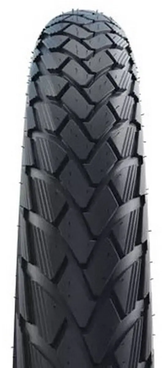 Schwalbe Green Marathon 28x1.25 Buitenband - Zwart met reflectie