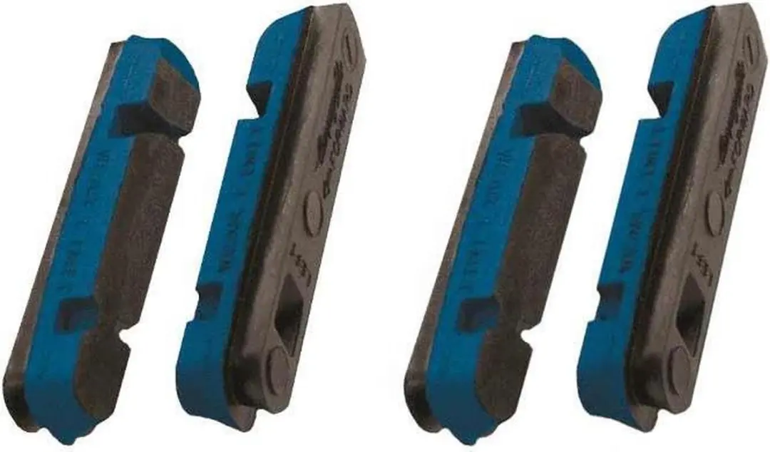 Campagnolo Mille Pack Of 4 Caliper Inserts Velgremblokken Blauw,Zwart
