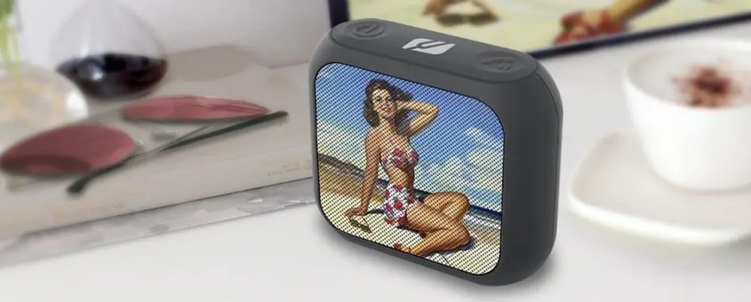 Muse M-312 PIN-UP Bluetooth Speaker - AUX & Microfoon - Pin-Up - afbeelding 3 van 4