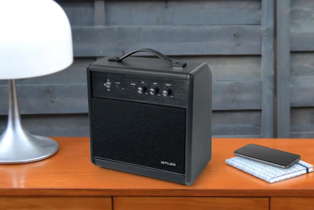 Muse M-660BT Draagbare Bluetooth Luidspreker 100W - Zwart - afbeelding 2 van 5