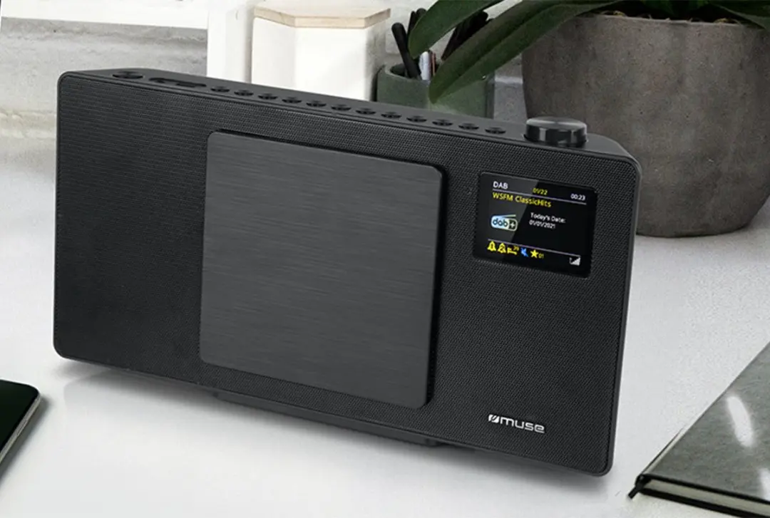 Muse M-65DBT Microsysteem - DAB+/CD/USB/Bluetooth - Zwart - afbeelding 2 van 6
