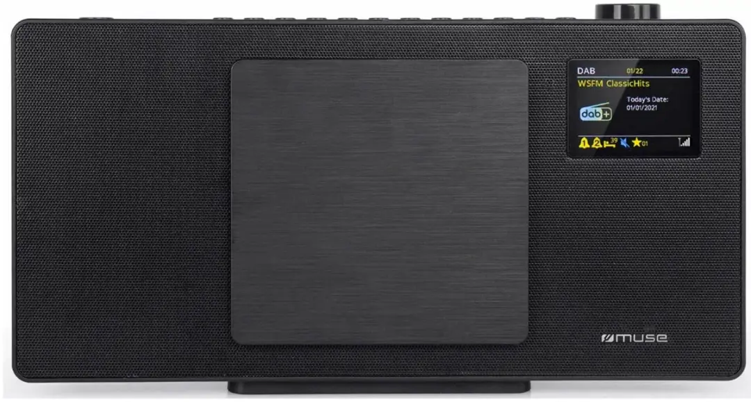 Muse M-65DBT Microsysteem - DAB+/CD/USB/Bluetooth - Zwart - afbeelding 6 van 6