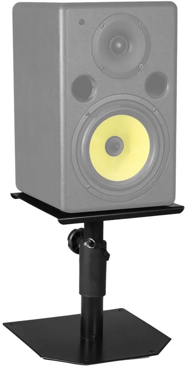 Omnitronic MOTI-1 Monitorstandaards - 2 Stuks - Zwart - afbeelding 2 van 3