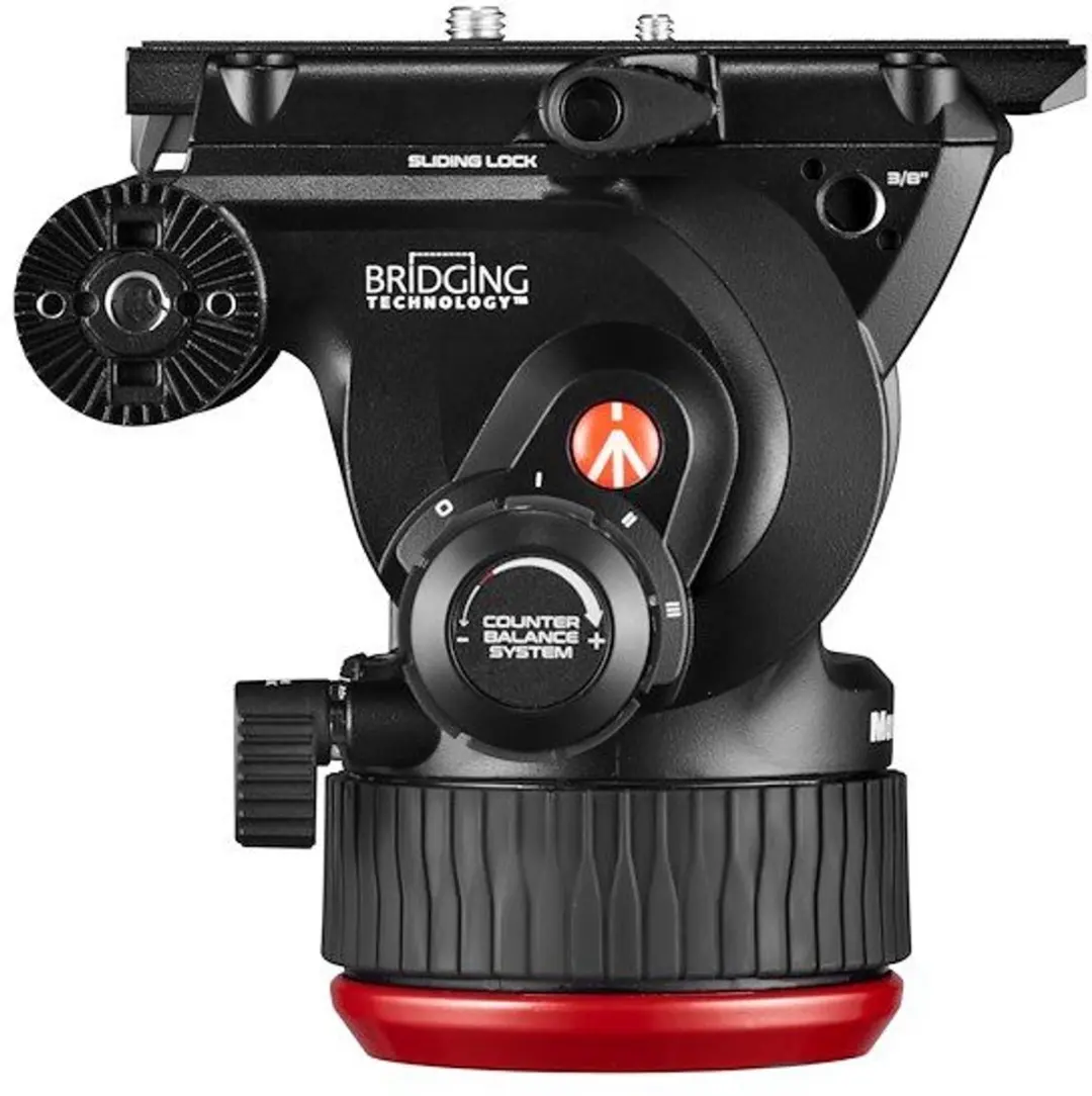 Manfrotto 504X Twin Carbon Statief Videokop - MVK504XTWINMC