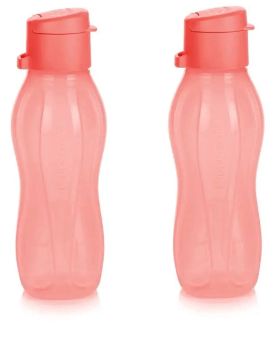 Tupperware Ecofles 310ml zalmroze 2x