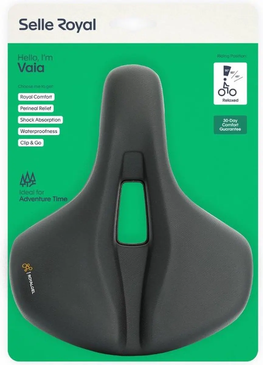 Selle Royal Vaia Relaxed Fietszadel