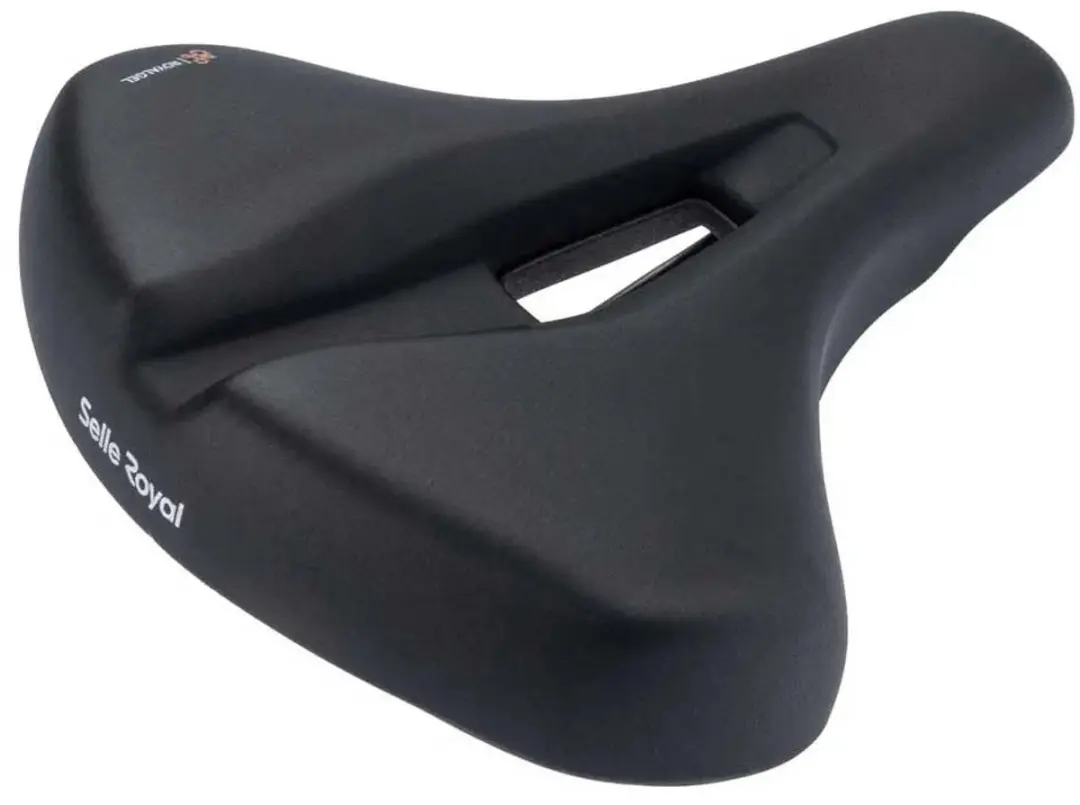 Selle Royal Vaia Relaxed Fietszadel - Zwart