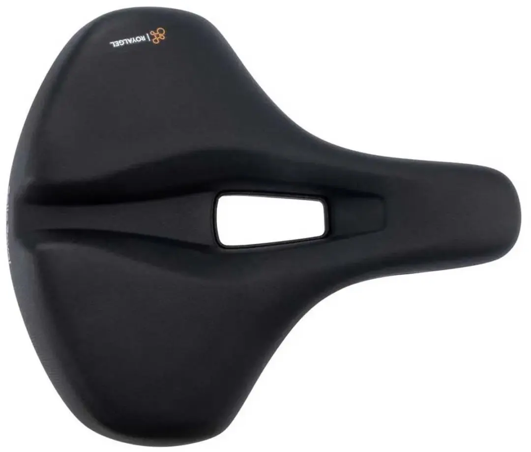 Selle Royal Vaia Relaxed Fietszadel - Zwart