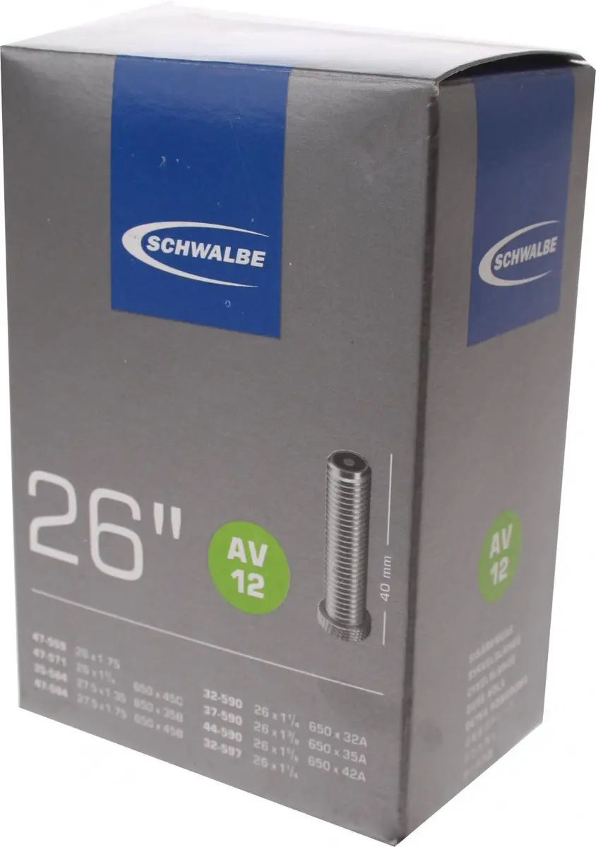 Binnenband Schwalbe AV12 26 / 32/47-559/597