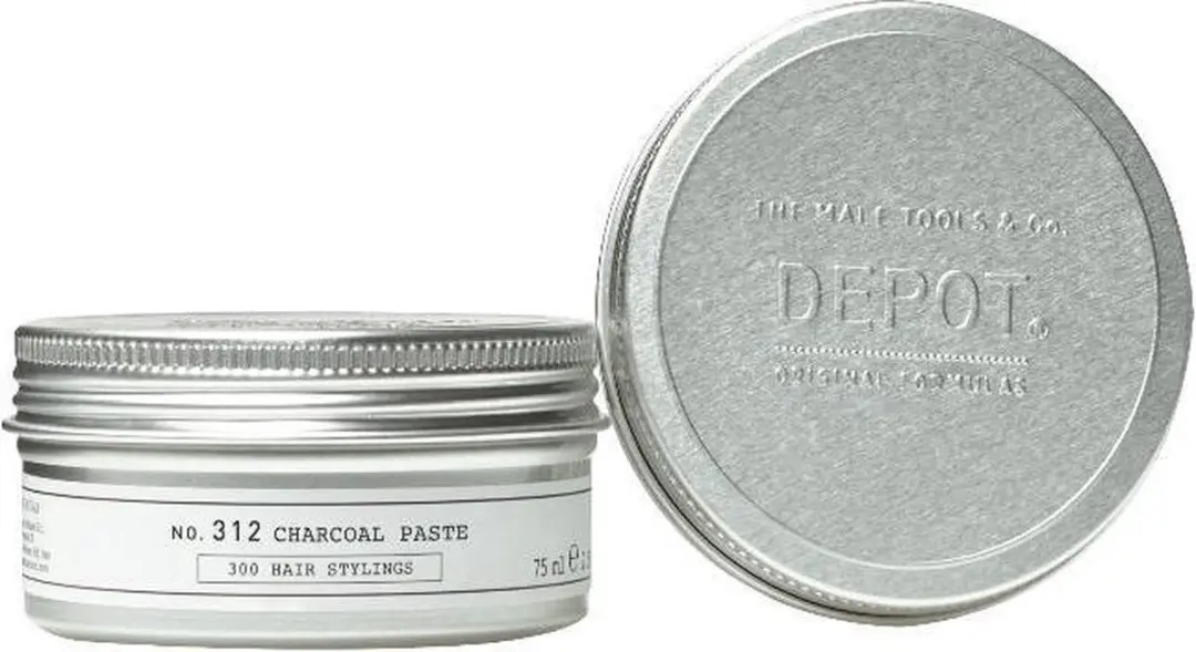 Depot 312 Charcoal Paste 75ml - Sterke houvast